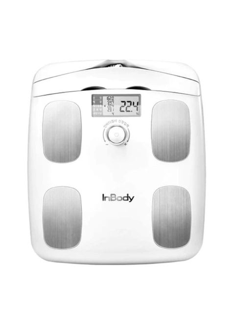 InBody Dial H20N Body Composition Analyzer White - Advanced Smart Scale for Accurate Body Composition Analysis and Health Tracking - Syncs with Mobile Devices