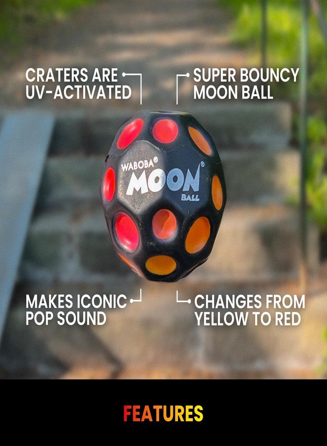 Waboba UV Moon Ball - Changes Color in The Sun - Super Bouncy Ball for Kids and Teens - Outdoor Sports Toy Gift - Image 5