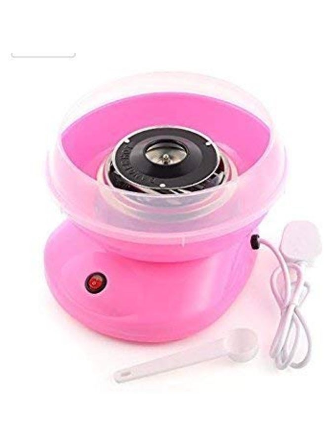 SUKILO Electric Cotton Candy Maker Machine for Kids & Parties – DIY Floss Candy Maker with Splash Guard, Sugar Spoon & 10 Bamboo Sticks – Works with Hard Candy & Sugar-Free Candy  - Image 2