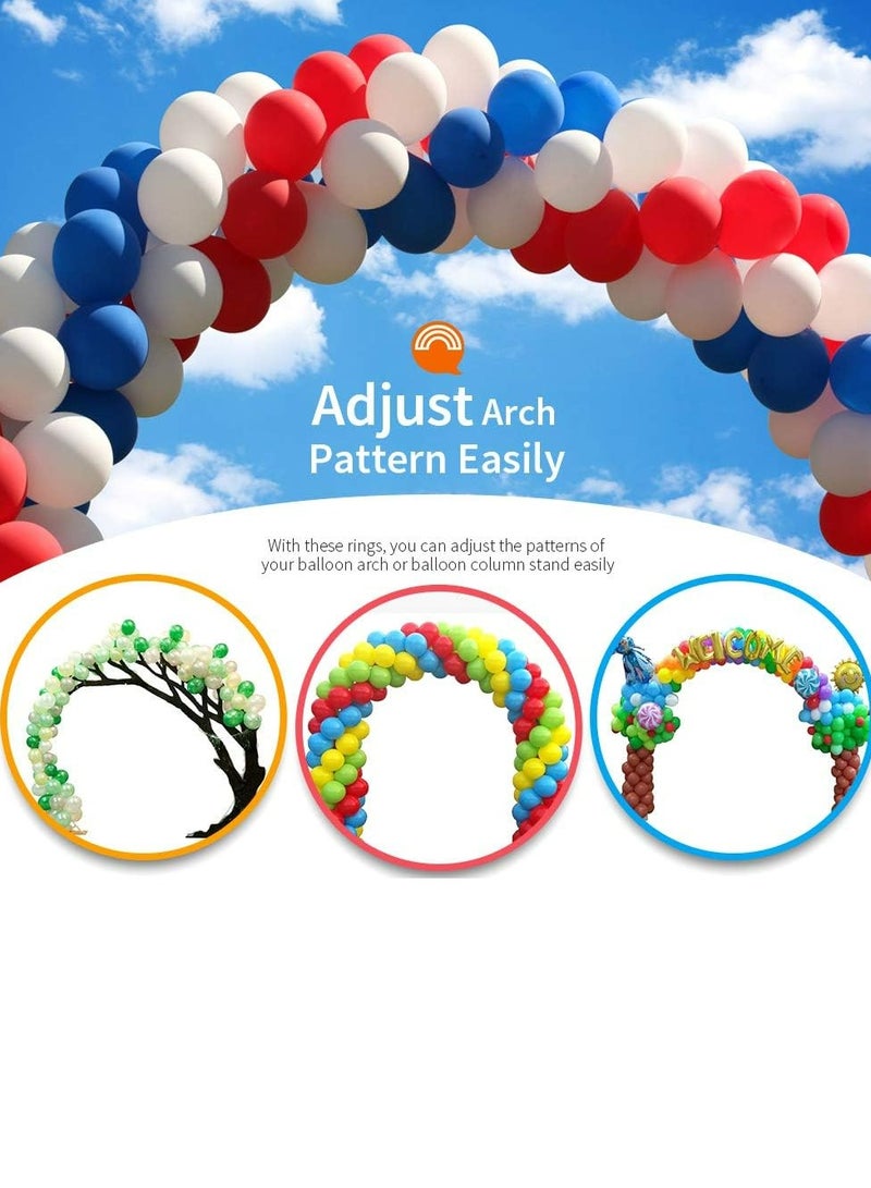 Mike Music Decorative Balloon Rings Buckle 50pcs Balloon Arch Folder Convenient Clip Connector Balloon Clips For Wedding, Birthday, Marriage Proposal, Baby Shower, Graduation, Anniversary,Party Decorations - Image 5