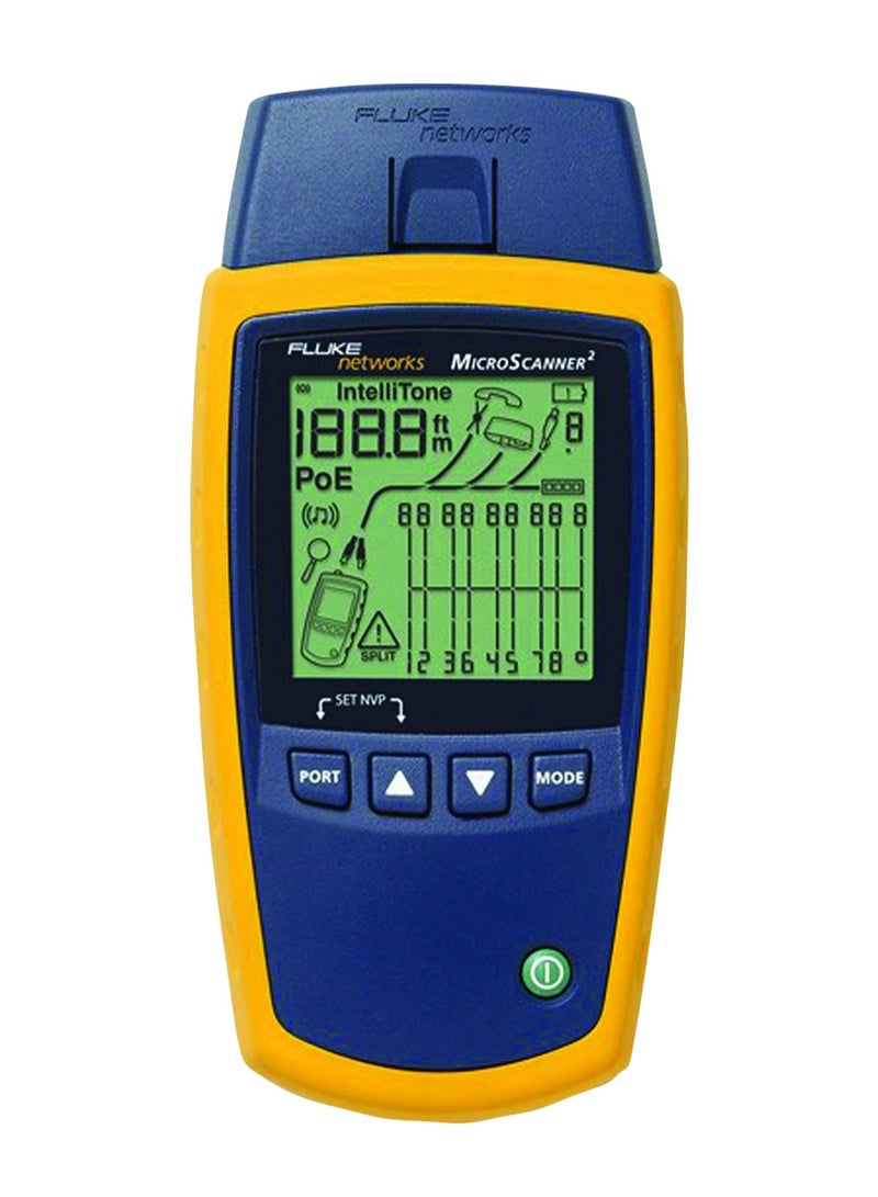 فلوك نتوركس حقيبة ومجموعة أدوات فحص الكابلات الاحترافية فلوك نيتوركس MicroScanner2 (MS2-KIT) - Image 4