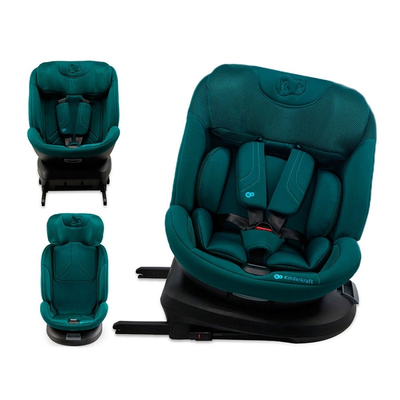Kinderkraft - Xpedition 3 i-Size Car Seat 360 Degree - Green - 26787 - Image 1