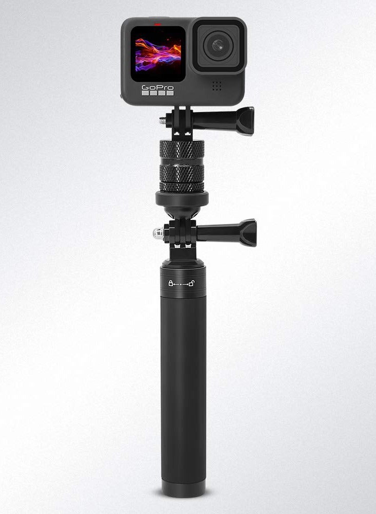 360° Swivel Tripod Mount Adapter Kit for GoPro Hero 9/8/7/6/5, Little Art 4K, and Other Standard 1/4 Inch Interface Accessories - Versatile Phone Mount Included  - Image 5