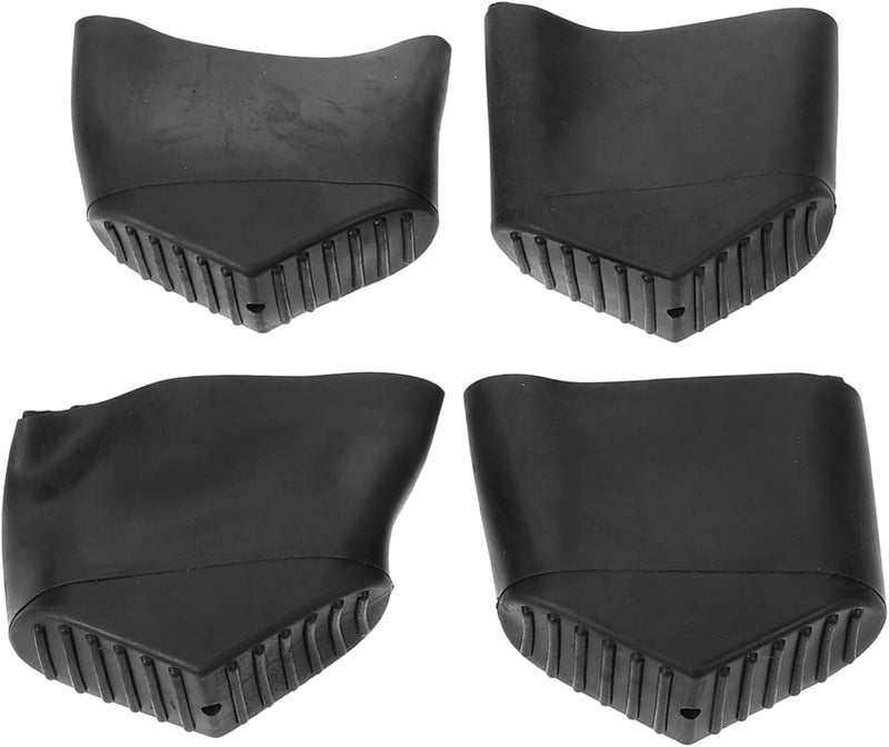 Gadpiparty 4pcs Ladder Feet Pads Non-Skid Rubber Covers for Step Ladder Easy to Install Wear-Resistant for Home Use and Maintenance - Image 1