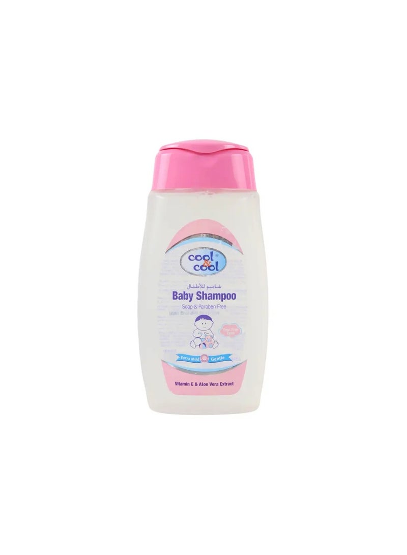Cool & Cool Baby Shampoo With Vitamin E And Aloe Vera Extract 250Ml
