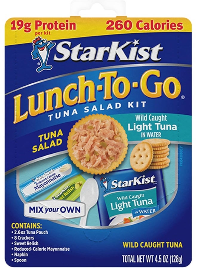 StarKist Lunch To-Go Chunk Light Pouch - Mix Your Own Tuna Salad - (Packaging 4.1 Ounce (Pack of 12) - Image 4