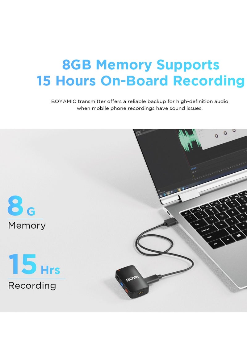 BOYA - BOYAMIC  All-in-One Wireless Mic with On-Board REC - Image 1