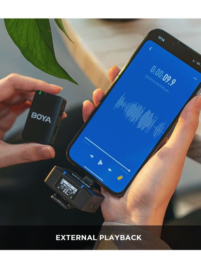 BOYA - BOYAMIC  All-in-One Wireless Mic with On-Board REC - Image 1