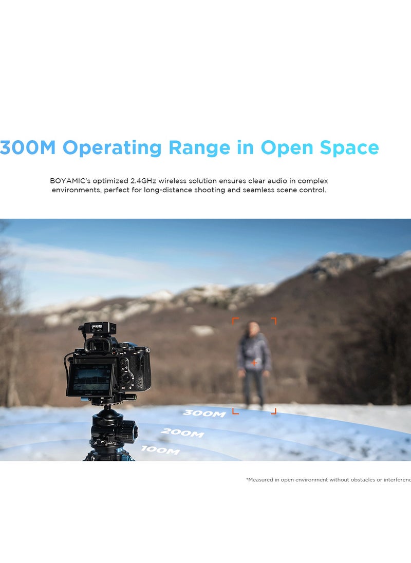 BOYA - BOYAMIC  All-in-One Wireless Mic with On-Board REC - Image 1