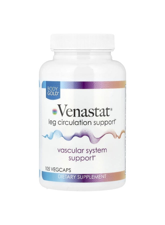 Body Gold بودي جولد، دعم الدورة الدموية للساقين فينستات®، 105 كبسولة نباتية - Image 3