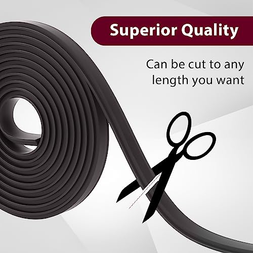 Ximoon Shower Door Magnetic Strip Replacement, 75 Inches Flexible Magnetic Strip Shower Insert Replacement for Framed Semi Framed Swinging Glass Shower Door - Image 3
