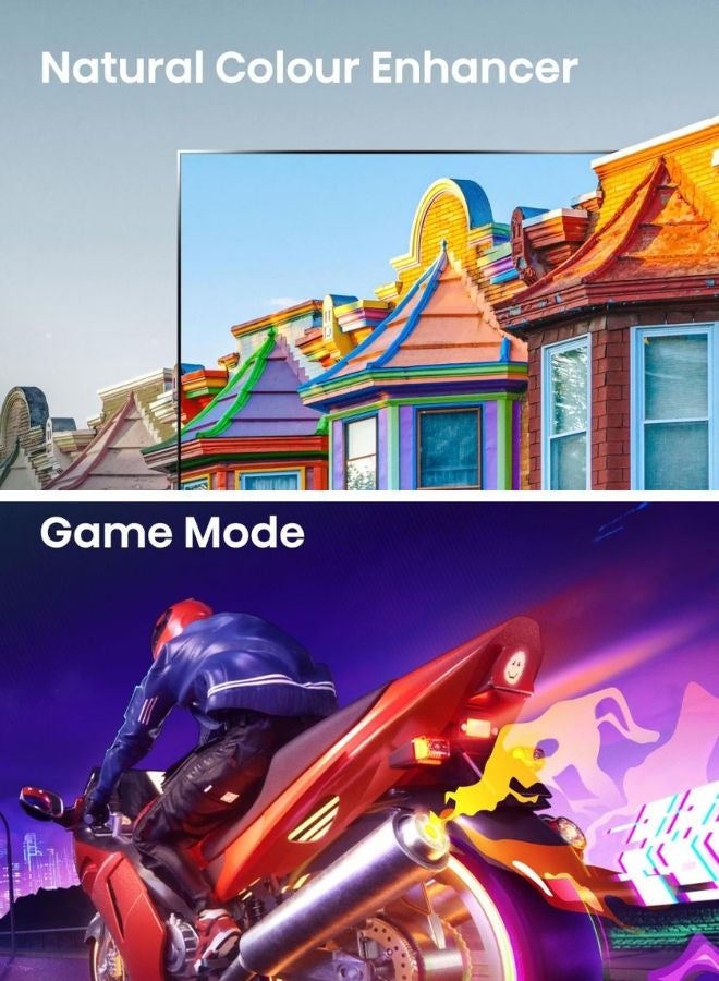 Hisense Bundle Of 40-inch VIDAA Smart Full HD TV (DTS Virtual-X, Game & Sports Mode, Bezel-Less Design) With Soundbar (Bluetooth, FM Radio, 2.0 Channel Audio) 40A4Q+SOUNDBAR Black - Image 4