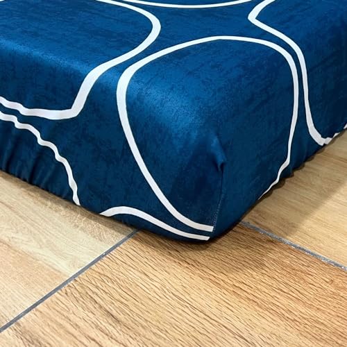 AMAZE ATTIRES Stretchable/Spandex Printed Sofa Slip Cover, Pack of 10 Sofa seat Covers can use for livingroom, Couch, Wooden Sofas & Offices (Design 19) - Image 5