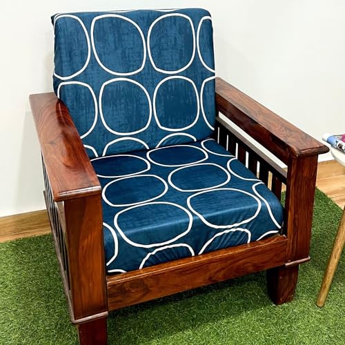 AMAZE ATTIRES Stretchable/Spandex Printed Sofa Slip Cover, Pack of 10 Sofa seat Covers can use for livingroom, Couch, Wooden Sofas & Offices (Design 19) - Image 2