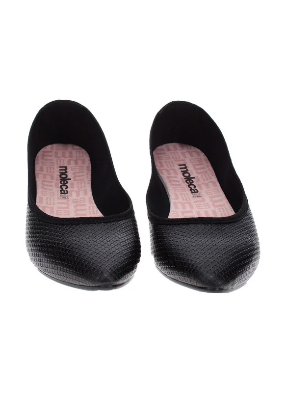 MOLECA Moleca Ladies Ballerinas Black | Made In Brazil