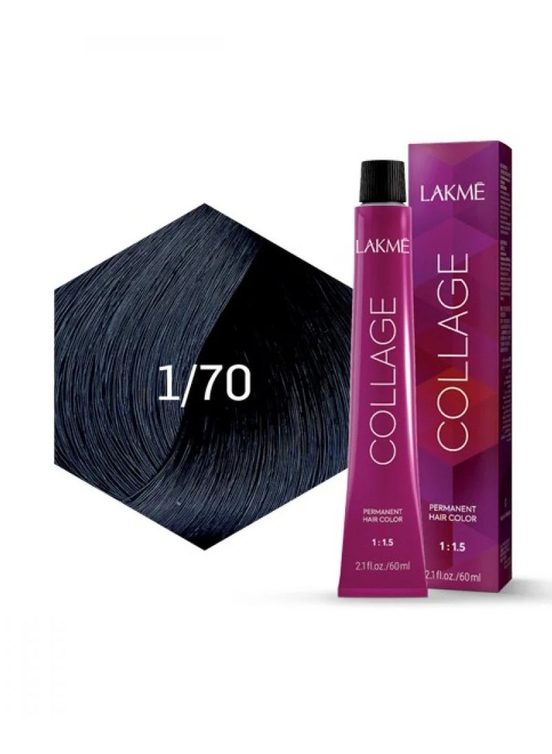 لاكمي صبغة لاكمي كولاج أسود مزرق 1/70 - 60 مل