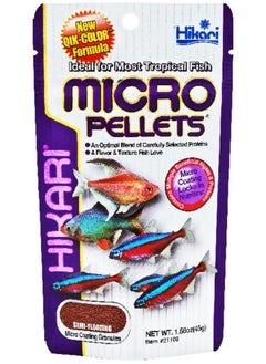 Hikari Tropical Micro Pellets For Tetras, Barbs, And Other SmallMouthed Tropical Fish (1.58 Oz, Pack Of 2) (2 Items)  - Image 2