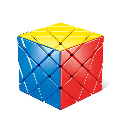 SUNWAY 4x4 Axis Magic Cube 4x4 Stickerless Axis Speed Cube 4x4x4 Fisher Cube Puzzle Toys for Kids and Adults Brain Teasers Toys - Image 1