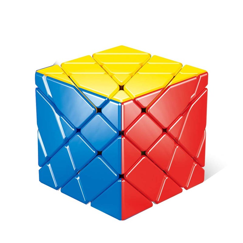 SUNWAY 4x4 Axis Magic Cube 4x4 Stickerless Axis Speed Cube 4x4x4 Fisher Cube Puzzle Toys for Kids and Adults Brain Teasers Toys - Image 2
