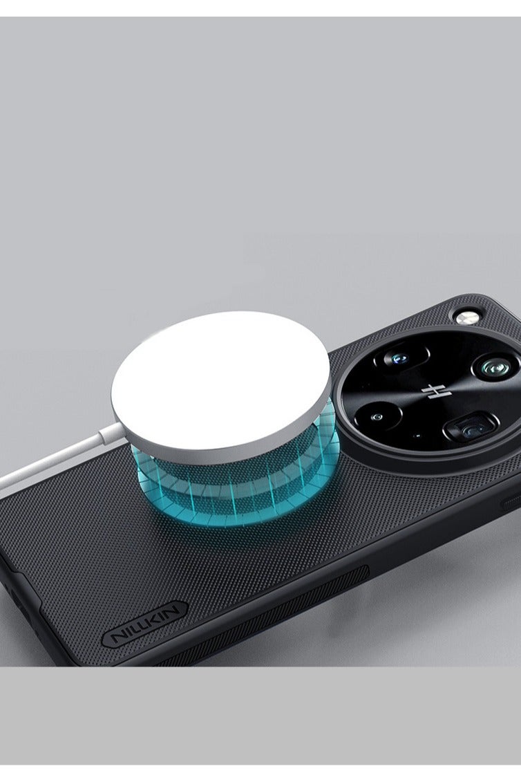 Case for Oppo Find X8 Ultra (6.82 Inch) Super Frosted Shield Pro Hard Back Soft Border (PC + TPU) Shock Absorb Cover Raised Bezel Camera Protect PC Black Color - Image 3