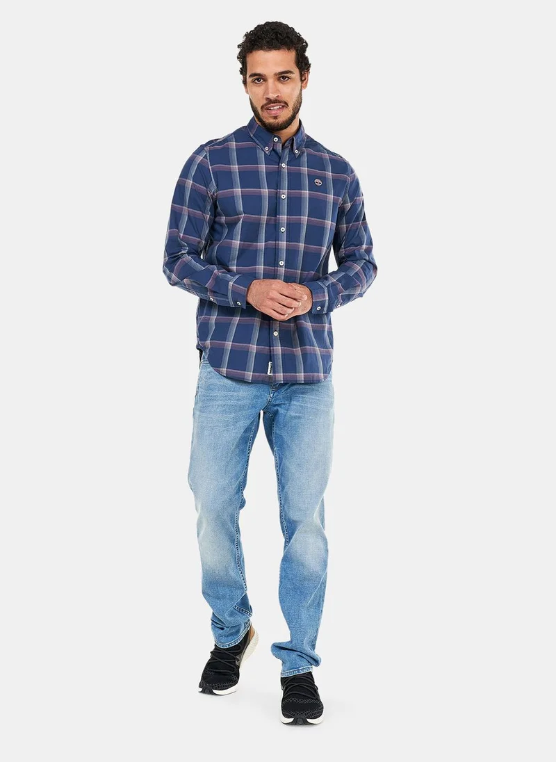 Timberland Men's Eastham River Stretch Poplin Shirt