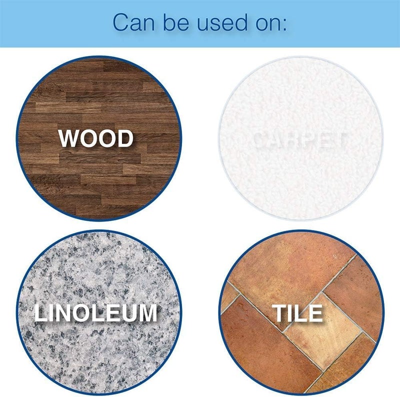 Soft Touch SoftTouch Heavy Duty 3 Inch Felt Furniture Pads - Brown, 4 Count for Hardwood Floor Protection - Image 5