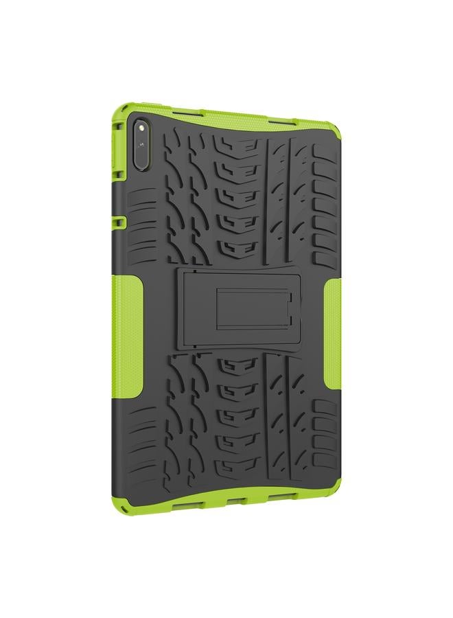 S-TOP Case For Huawei MatePad 11 Tire Texture Shockproof TPU+PC Protective Case with Holder - Image 3