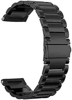 G-Power Stainless Steel Replacement Wrist Band Strap With Elegant Simple Design And High Elasticity Design Specially For Huawei Gt/Gt2/Pro Smart Watch - Black