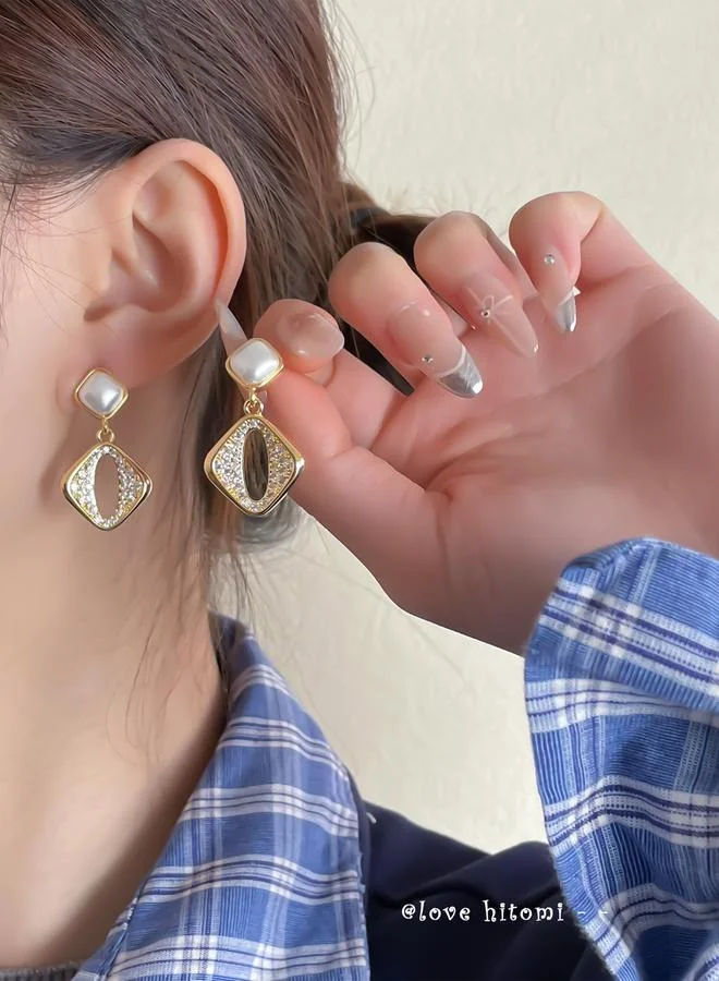 Embellished Dangle Earrings