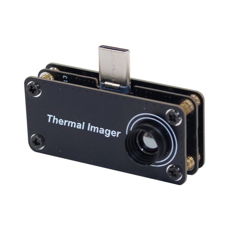 Thermal Imager: 32*32 Resolution Screen, -20℃ To +1000℃ Range - Portable 10g Integrated Design, Image Storage, Multiple Color Modes Thermal Camera For Industrial Electronic Testing, Android 8.0-12 Dev - Image 1