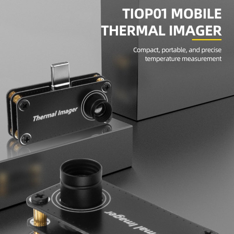 Thermal Imager: 32*32 Resolution Screen, -20℃ To +1000℃ Range - Portable 10g Integrated Design, Image Storage, Multiple Color Modes Thermal Camera For Industrial Electronic Testing, Android 8.0-12 Dev - Image 2