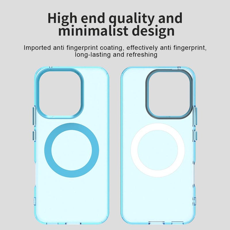 إيروريكس جراب هاتف For Honor 400 Lite Global Candy Magsafe PC Hybrid TPU (أزرق) - Image 3