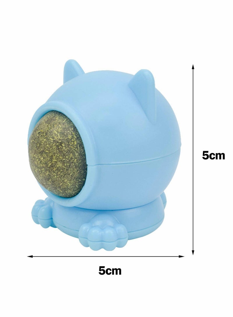 Excefore Cat Catnip Balls Toy, Rotatable Catnip Edible Octopus Shape Natural Licking Treats Toys - Image 5