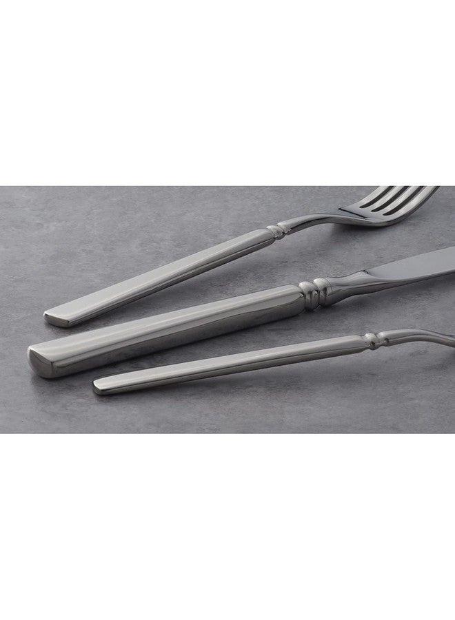 ONEIDA ملاعق شاي أونييدا إيستون الفاخرة، مجموعة من 4، ستانلس ستيل 18/10، مجموعة أدوات مائدة، آمنة في غسالة الصحون - Image 2