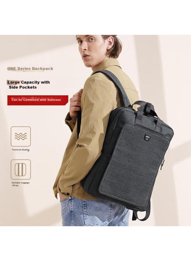 Lexon Casual Backpack For Men, 14/15.6-inch Laptop Bag, Commuter Travel Bag, Lightweight School Bag, Green - Image 1