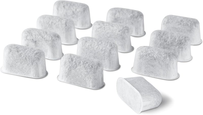 Geesta 12-Pack Replacement Charcoal Water Filters for Use with Cuisinart coffee machines - Image 1