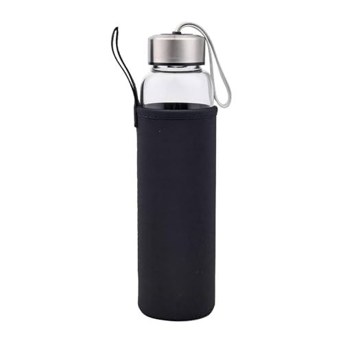 Queemie Clear Quartz Crystal Water Bottle, Stainless Steel Glass White Gemstone Obelisk Wand Energy Cup Sports Cup, Natural Wellness Healing 550ml - Image 4