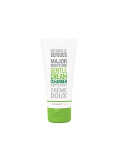 Naturally Serious | Major Moisture Gentle Cream Cleanser, Hydrating Cleanser with Coconut Oil, Makeup-Removing Cleanser, Vegetarian Skincare, Cruelty-Free Skincare