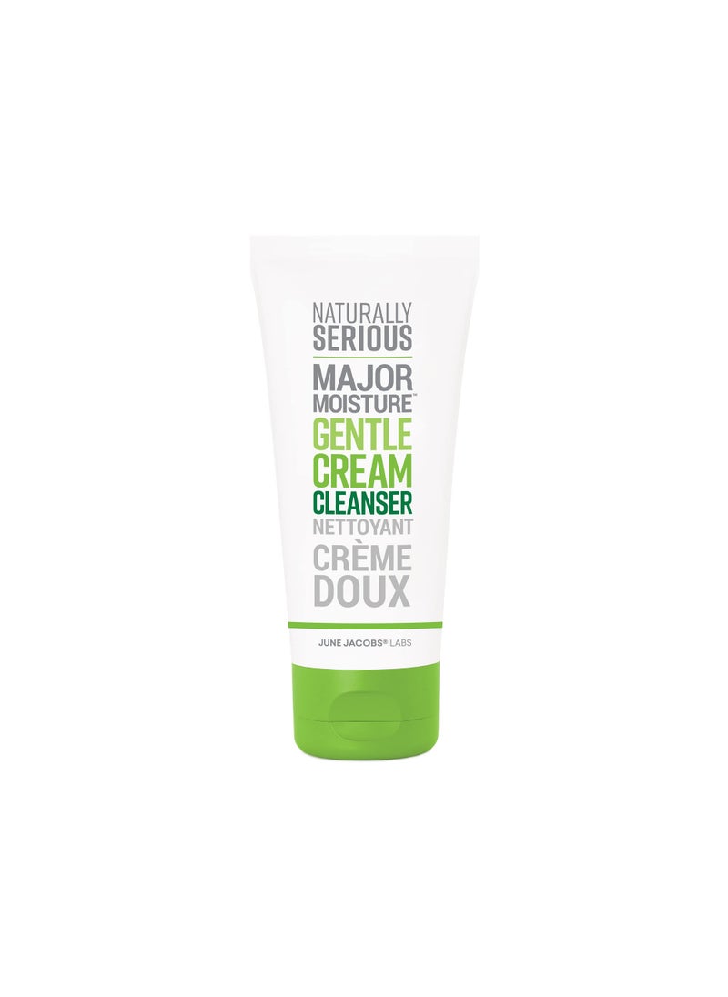 NATURALLY SERIOUS - Naturally Serious | Major Moisture Gentle Cream Cleanser, Hydrating Cleanser with Coconut Oil, Makeup-Removing Cleanser, Vegetarian Skincare, Cruelty-Free Skincare - Image 1