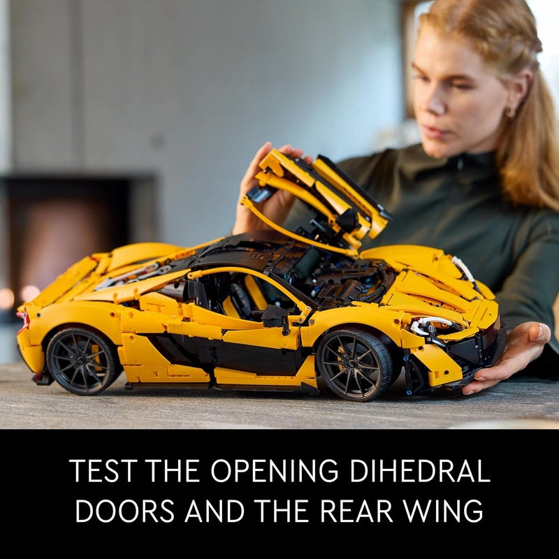 LEGO Technic McLaren P1 Hypercar Set for Adults 42172 Building Blocks for 18+ Gift - Image 5