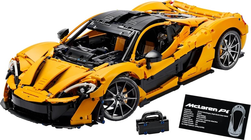 LEGO Technic McLaren P1 Hypercar Set for Adults 42172 Building Blocks for 18+ Gift - Image 2