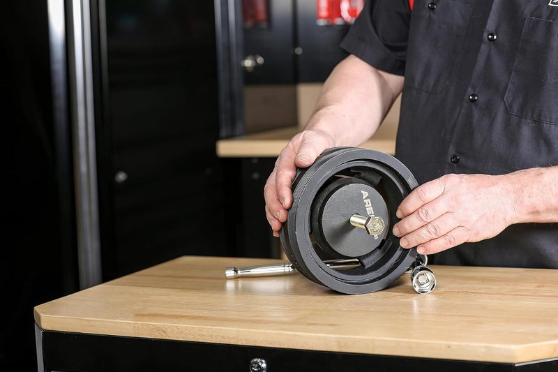 ARES 15085 – Harmonic Balancer Puller for GM – Low Profile Harmonic Balancer Puller Allows for Easy Access and Service – Compatible with GM LS Engines and Other Chrysler Applications - Image 5