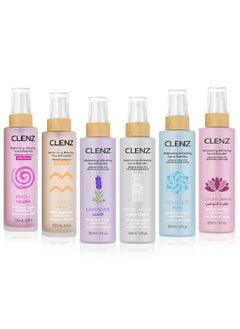 CLENZ Mmloisturizing Refreshing Face, Body And Hair Mist With Witch Hazel Extract And Vitamin E, Lotus Flower - 150ml  - Image 4