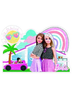 Clementoni Clementoni Puzzle Barbie & Summer 104 Pieces | Jigsaw Puzzle | Children's Puzzle | Preschool Learning Toys | Develops Problem Solving Skills | Made in Italy  - Image 2