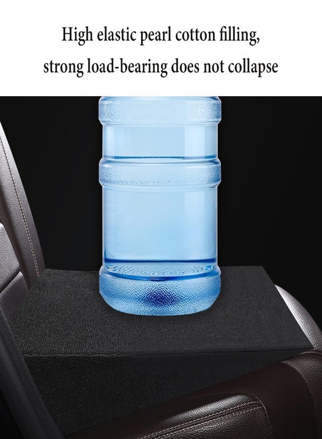 FSTURIOS Auto Seat Wedge Leveling Cushion, Comfortable Ergonomic Wedge Foam Pad Car Seat Cushion, Angled Design Rear Seat Pad Office Chair Support Cushion for Pain Relief - Image 4