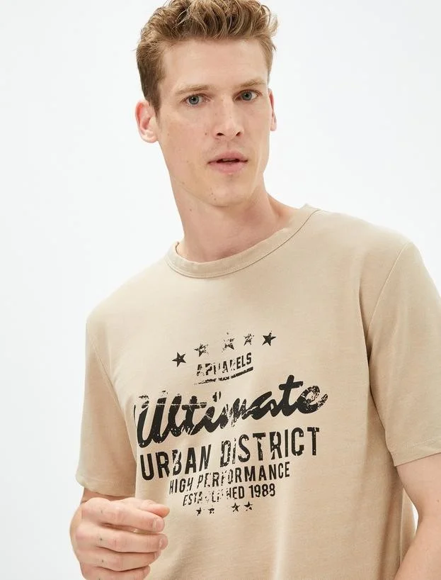 كوتون Tshirt Ss