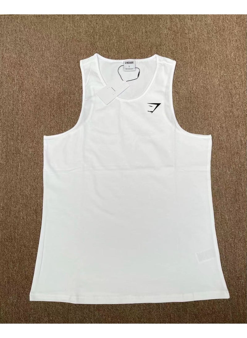 Gymshark Men's Gymshark Drop Arm Tank Top Sleeveless Muscle T Shirts Gym Workout - Image 1