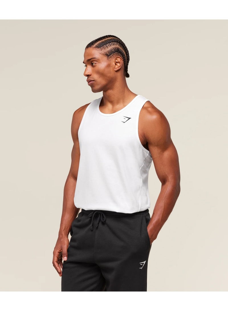 جيمشارك الرجال Gymshark إسقاط ذراع دبابة أعلى العضلات بلا أكمام قمصان رياضة التمرين - Image 2