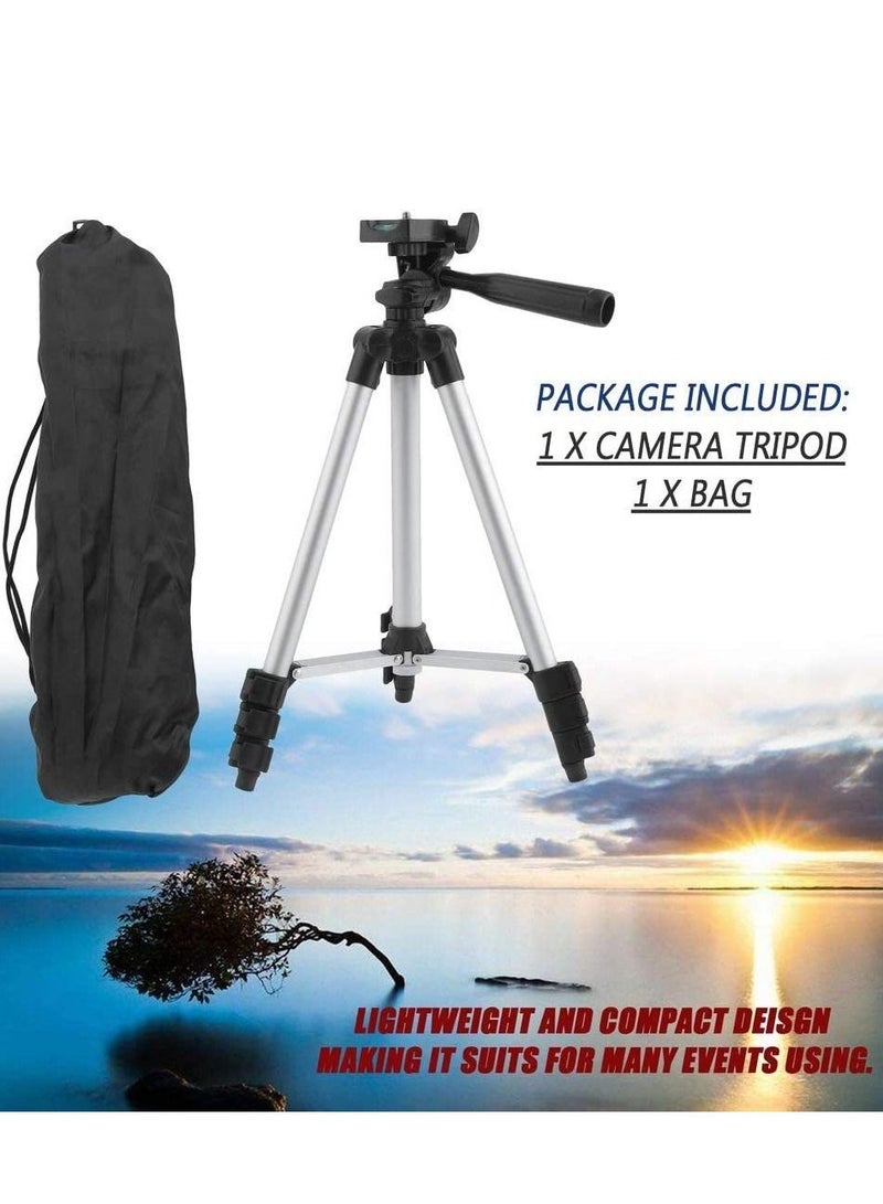 Ntech Lightweight Projector Tripod Stand Silver/Black - Image 4