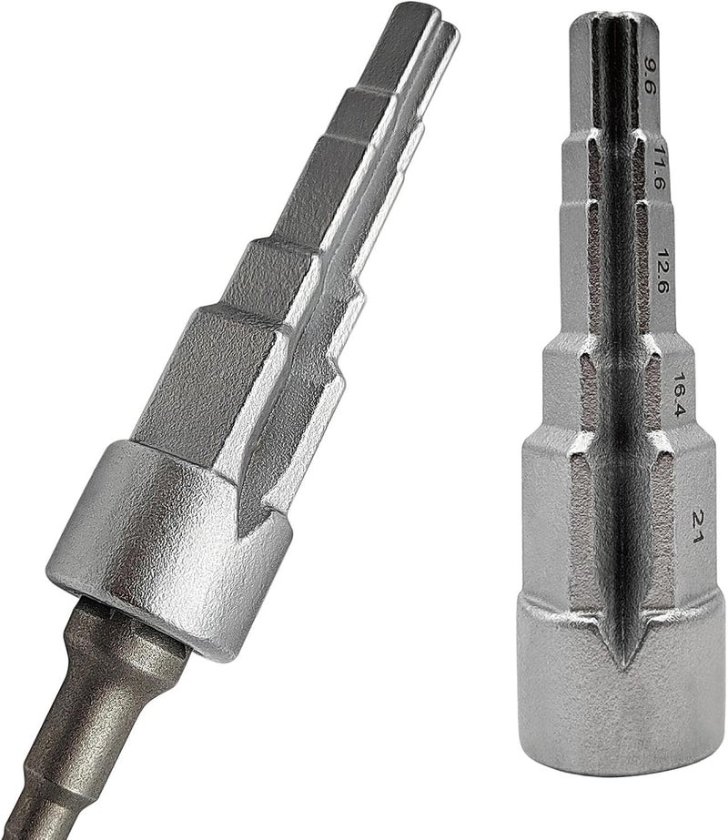 klarako Radiator Stepped Wrench and Ratchet,Practical Radiator Spanner Hand Tool for Radiator Valves - Image 4